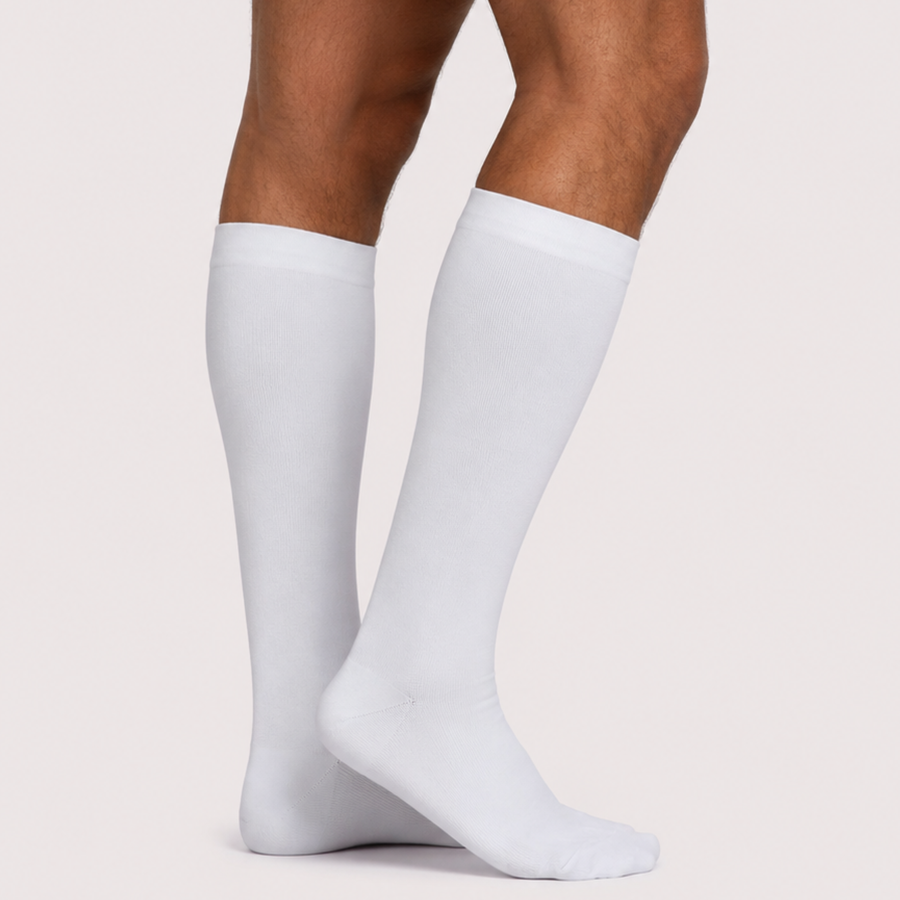 Men's Wide Compression Socks For Pain Relief